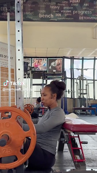 If you feel pain while performing “Hip thrust” Full video on my YouTube. . #fitness #fyp #habesha