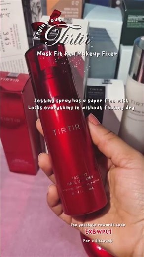✨ Testing out TIRTIR’s bestsellers – and they’re honestly so good under makeup! The toner and serum