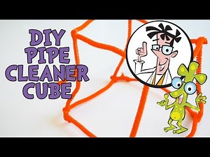 DR. ZED SCIENCE: DIY Pipe Cleaner Cube for BUBBLE FUN | Chickadee Magazine