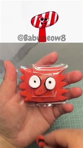 I made Sprunki OC RED Striped Candy (Candy Crush Saga) phase 2