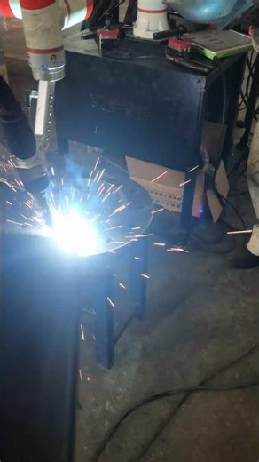 Collaborative Robot Welding for Fixed Tank Truck Base Flanges #weldingcobot #sqrobot #jocrt #cgxi