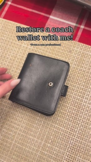 Jenna Joy | Repair a coach wallet with me! I am not an expert so don’t come at me I’m ✨ sensitive ✨ 😆 #goodwill #thrifting #thriftfinds... | Instagram