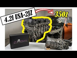 Swapped a Junkyard Atlas 4200 into my 350z (Budget 2JZ?)