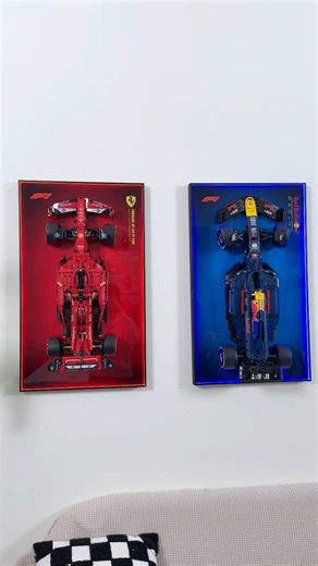 How to take your Lego F1 Ferrari display to the next level 🏎️#icuanuty #legocars #lego #formula1 #f1 | icuanuty display solutions