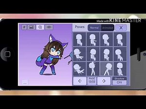 Every pose in Gacha Life