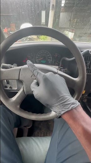 How to erase oil change required light on a Chevy Express, Chevy Silverado #oilchange