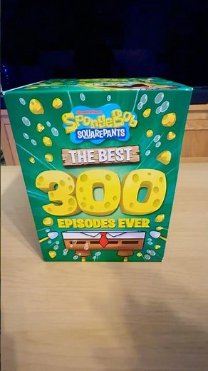 SpongeBob The Best 300 Episodes Ever DVD Box Set