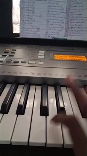 megham karukathu karoake song kushi keyboard notes