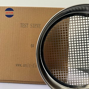 [Hot Item] 75, 100, 150, 200, 250micron Mesh Soil Test Sieve Set Laboratory Test Sieve