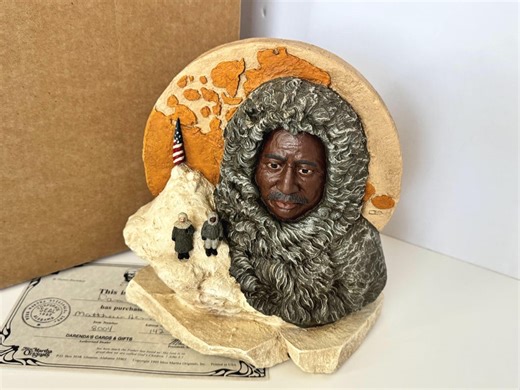 Vintage Matthew Henson Bust: Thomas Blackshear Limited Edition Sculpture (142/5000) - Etsy UK