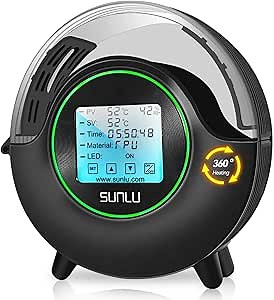 SUNLU Filament Dryer Box S2,3D Printer Filament Dryer with Fan,Filament Dehydrator for 3D Printing,360°Fast Heating(Max 70°),Filament Dry Box for PLA PETG ABS Nylon PA Filament 1.75/2.85/3.00 mm