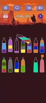 Water Sort Puzzle nivel 399