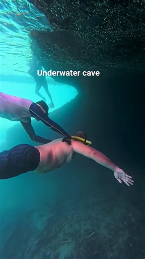 Part-25 Entering the cave#nature #divingspot #philippines