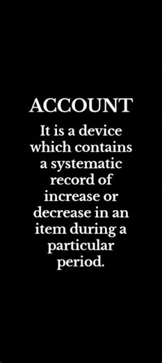 Definition Of ACCOUNT By ZIU