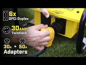 Champion Portable Temporary Power Distribution Box (Mod. 201174)