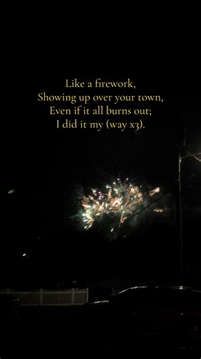 Like a Firework: Fourth of July Sing-Along