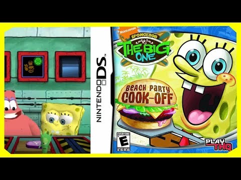 SpongeBob vs. The Big One: Beach Party Cook-Off Gameplay (Nintendo DS)