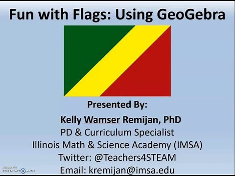 Fun with Flags: Linear Equations and Geogebra