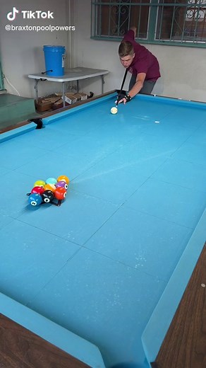 Practice that SVB break #8ballpool #FindYourEdge #9ballpool #foryou #trickshot