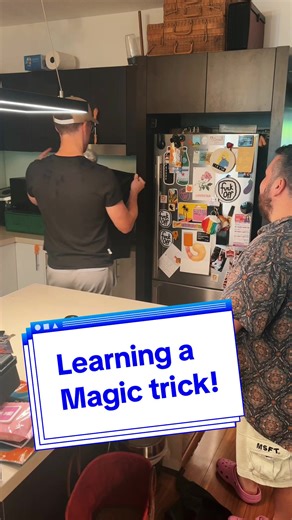 Learning Magic Trick for Inspirational Show | TikTok