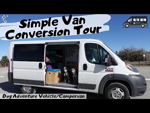 Simple Van Tour: Wayfarer Van Conversion, Dog Adventure Vehicle, Campervan, Everyday Driver