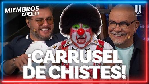 16K views · 215 reactions | ¿No se le para? ¡#Chuponcito hace de las suyas y deja sin aliento a los Miembros! 藍El comediante no duda en sacar su característica gracia y sus mejores chistes para hacer carcajear a todos  #MiembrosAlAire por #Unicable | Unicable | Facebook