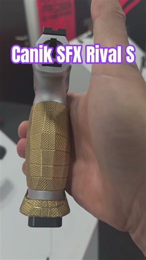 Canik SFX Rival S with Lok Grips Accessories at Shot Show 2026