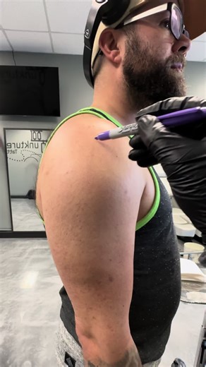 Brave Brother Shows Off Incredible Skull Tattoo Art