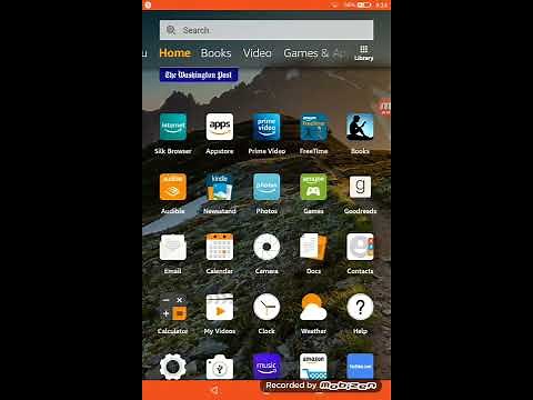 How to upload a YouTube video on a Amazon fire tablet