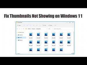 Fix Thumbnails Not Showing on Windows 11