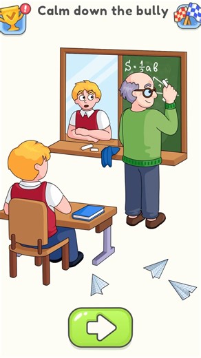 Calm down the bully 😂😂😂😂😂😂😂😂😂😂😂😂😂 #animation #funnyshorts #cartoon #games #shorts ￼