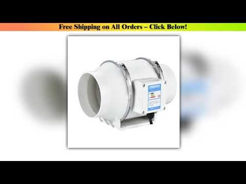4inch 220V Exhaust Fans Home Silent Inline Pipe Duct Fan Bathroom Extractor Ventilation Kitchen