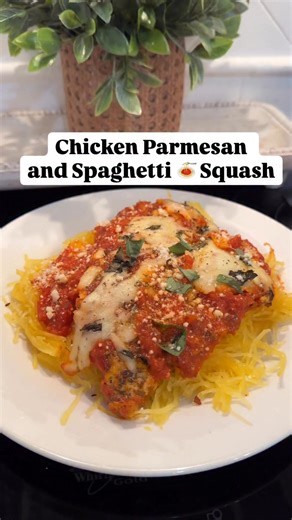 94 pounds down… and THIS is what he’s eating tonight 😍🍽️Healthy Chicken Parmesan served over spaghetti squash noodles instead of pasta — and he didn’t miss a thing 🙌🏼Whole foods. Simple ingredients. Consistent choices. That’s it. That’s the “secret.” 💪🏼Meals like this are exactly how Erik has lost 94 pounds and how we’ve lost 140 pounds combined — and kept it off. No crash dieting. No gimmicks. Just real food that tastes amazing. If you want the recipe, comment PARMESAN below and I’ll send