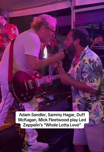 Adam Sandler Joins Legends for Led Zeppelin Classic