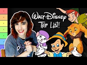 Ranking EVERY Disney Animated Movie! [Tier List] - Cat Rox Music