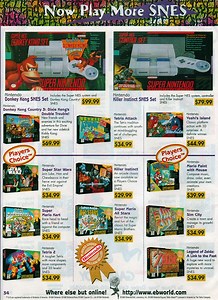 In 1996, You Could Have Bought an SNES Console w/Killer Instinct for $10 More Than Donkey Kong Country 3
