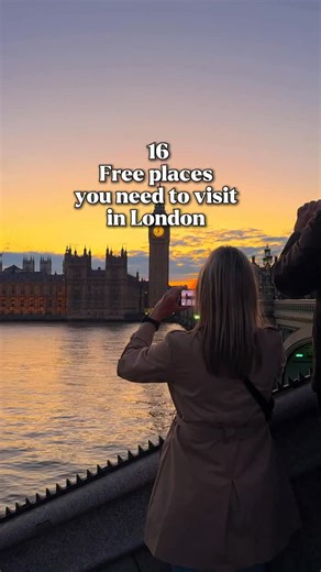 16 Free places to visit in London. ✨ 🎥Follow @volga_londonstories for best places and activities in the capital 🚫📸© Copyright @volga_londonstories no reposts on any media without permission. Story posts are fine. #londonview #londonlife #londonthingstodo #whattodoinlondon #londonhotspots #londres #secretlondon #explorelondon #londontourist #londonguide #londontrip #londondiaries #londonhistory #visitlondon #londoncity #londonmuseum #londonpark #thingstodoinlondon #discoverlondon #timeoutlondo