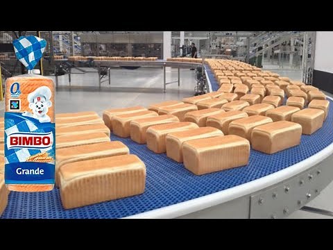 How is Bimbo Sliced ​​Bread Made? | Industrial Manufacturing Process