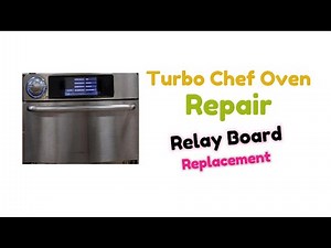 Turbo Chef Oven Repair (Relay Board Replacement)
