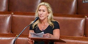 Marjorie Taylor Greene gives bonkers floor speech defending Jan. 6 rioters while attacking Black Lives Matter