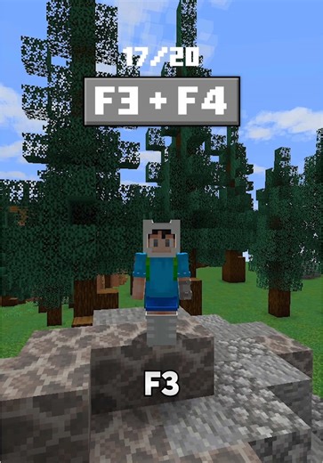 ALL Minecraft Keybinds #minecraft