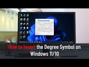 How to Insert the Degree Symbol on Windows 11/10 (Guide)