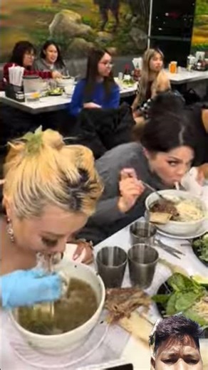 #Pho Eating Contest at Pho Duoi Bo in Son Jos, CA #rainaiscrazy