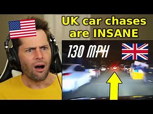 American Reacts to 130 MPH UK Police Pursuit