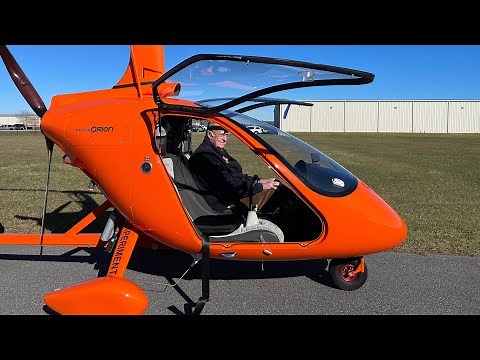 My beginner's training on a Magni Orion Gyroplane