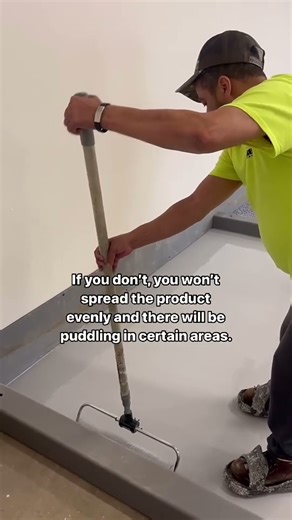 The importance of back rolling: this is the last final roll that you’ll do over your basecoat to