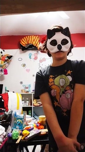 cute panda mask now on Tedooo #craft