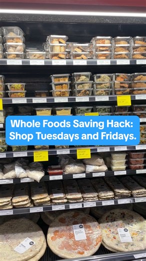 84K views · 5.1K reactions |  Savings hack  Shop Tuesdays and Fridays. | Whole Foods Market | Facebook