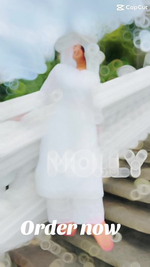 Order now DM to whatsapp #fashion #molly #fashiontiktok #trendingvideo #newtrend #4you #4million #onlineshopping #girls #girlsfashion #kurthadesign #cutlone #white #kurtha