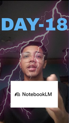RAHUL PATEL on Instagram: "Day 18/30 , NotebookLM is an AI-powered research and note-taking assistant that lets you upload documents (PDFs, Google Docs, web links, slides) and then ask questions, get summaries, generate study guides or even audio overviews , all grounded in your own content. 🧠 Keywords AI research assistant, document summarization, note taking tool, grounded AI, upload sources, study guides, audio overview, Google AI tool, knowledge management, learning assistant 📌 Hashtags #N